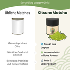 Kitsune Matcha Zeremoniell - 30g