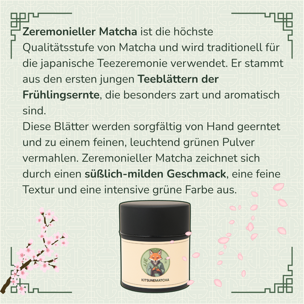 Kitsune Matcha Zeremoniell - 30g